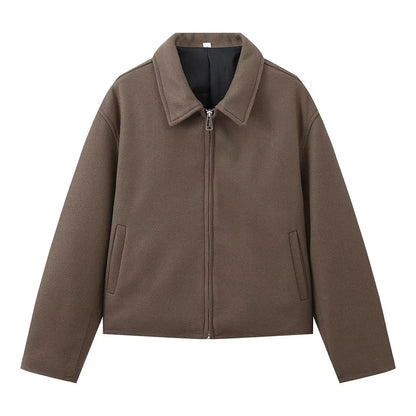 Variant image for Dam Fleecejacka Modern Design Mjuk Fleece med Ståkrage och Dragkedja-2