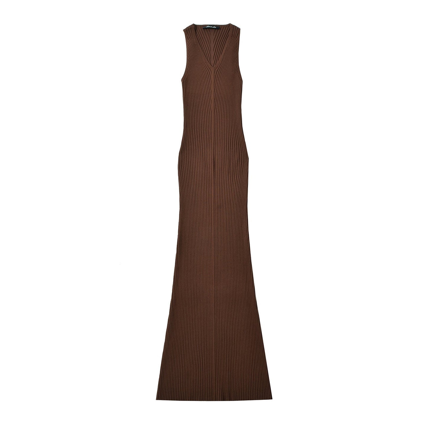 Variant image for Dam Klänning Bodycon V-Neck Polyester Lång Ärmlös-2