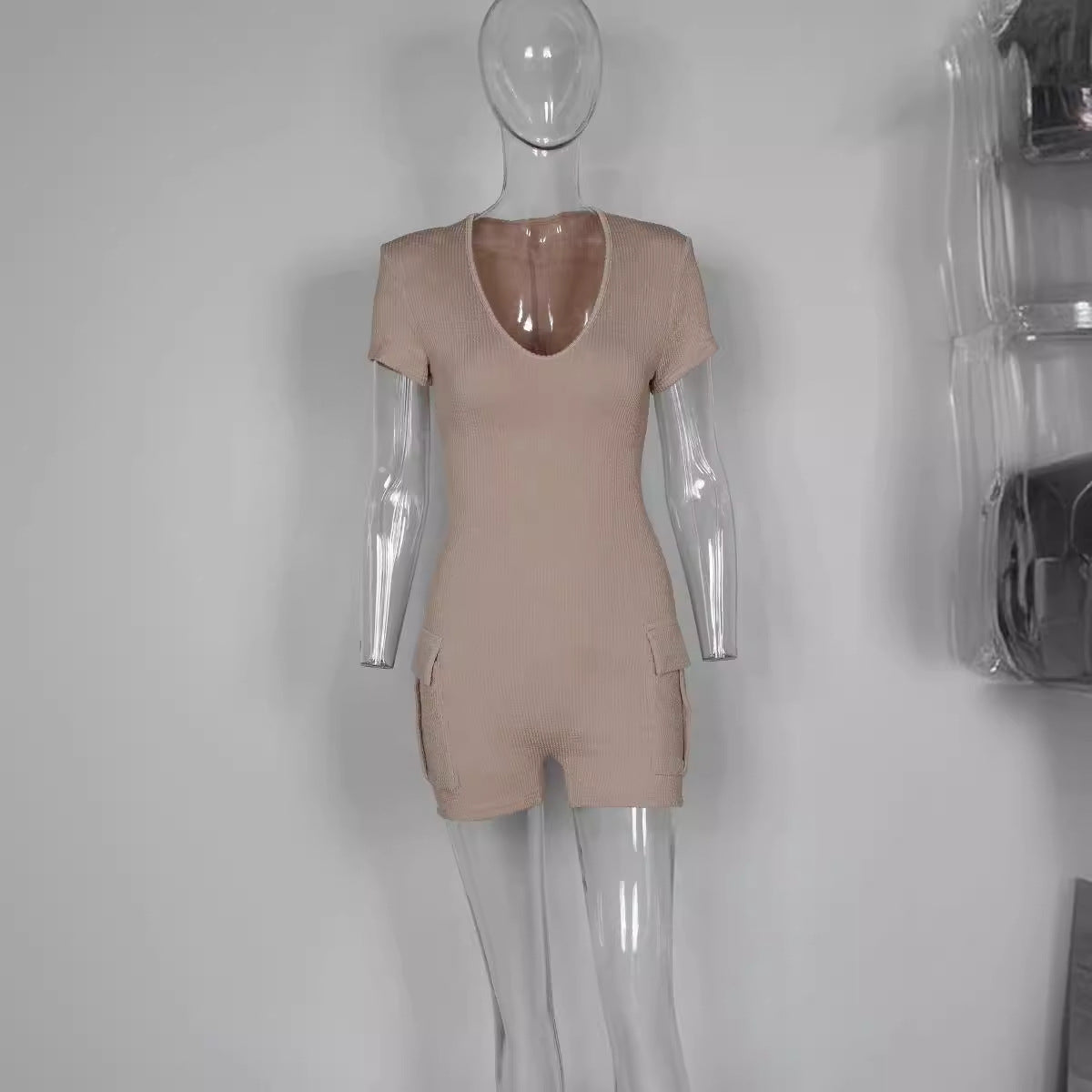 Dam Väska Ribstickad Street Fashion Polyester-4