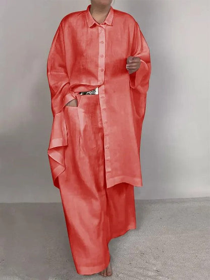 Variant image for Herrbyxor Linnebyxa Casual Set Polyester Spandex-33