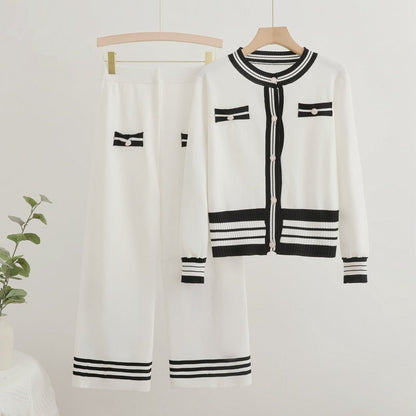 Snygga Byxor Dam Bredbent Hög Midja Spandex-3