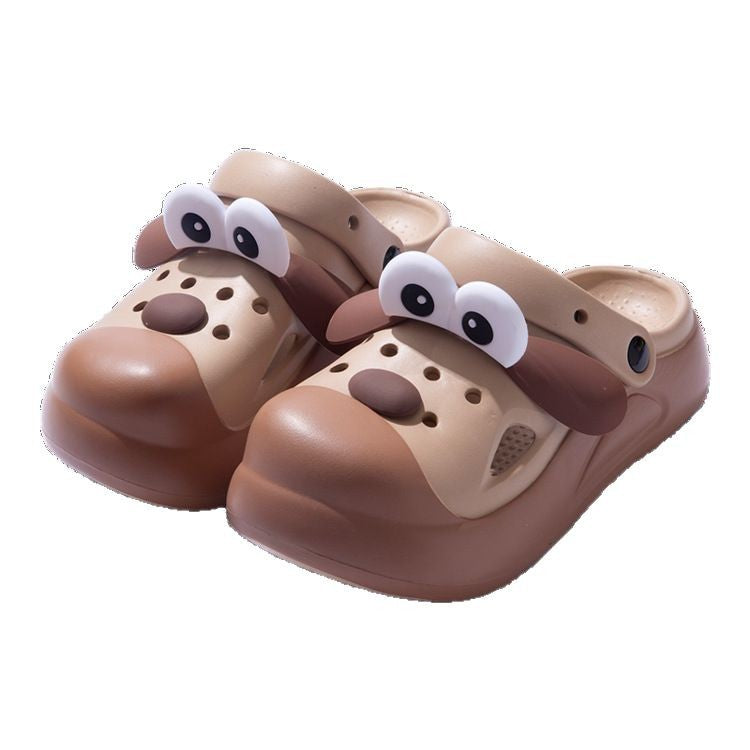 Badskor Dam Djurdesign Lätt Plast med Gummisula för Strand och Pool 6