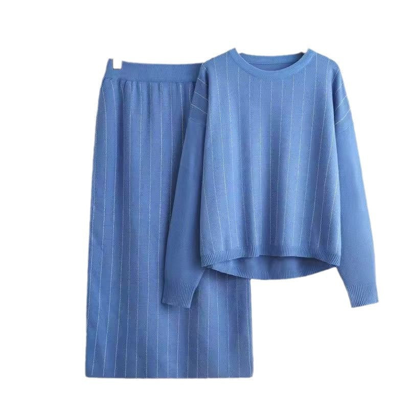 Kvinnors Midi Rockset Hög Midja Spandex-5