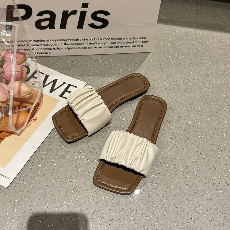 Dam Badskor Öppna Elegant Design med Icke-Glidande Sula Syntetmaterial 5