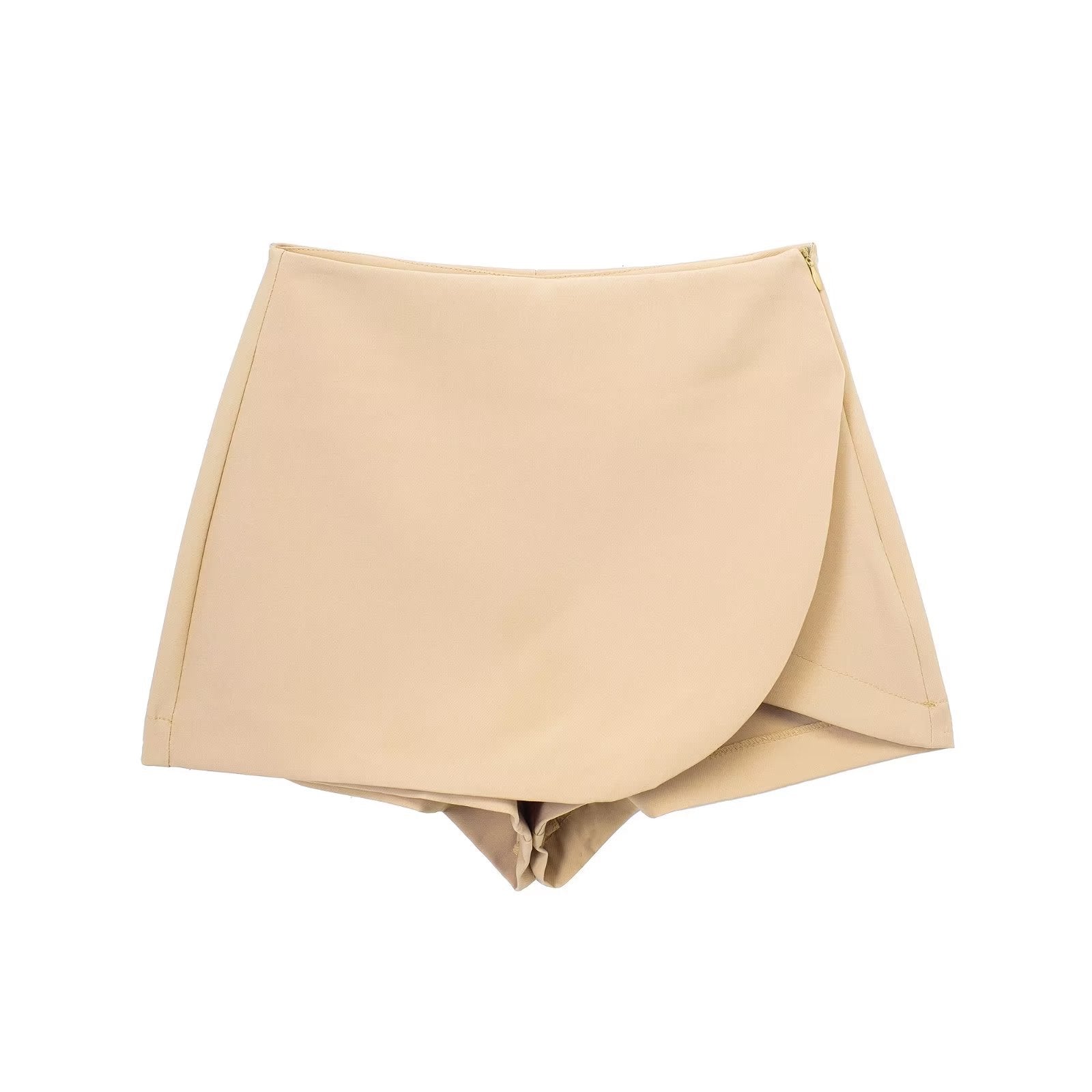 Dam Slim-fit Höga Midjabyxor i Streetwear Stil Elastiskt Material-6