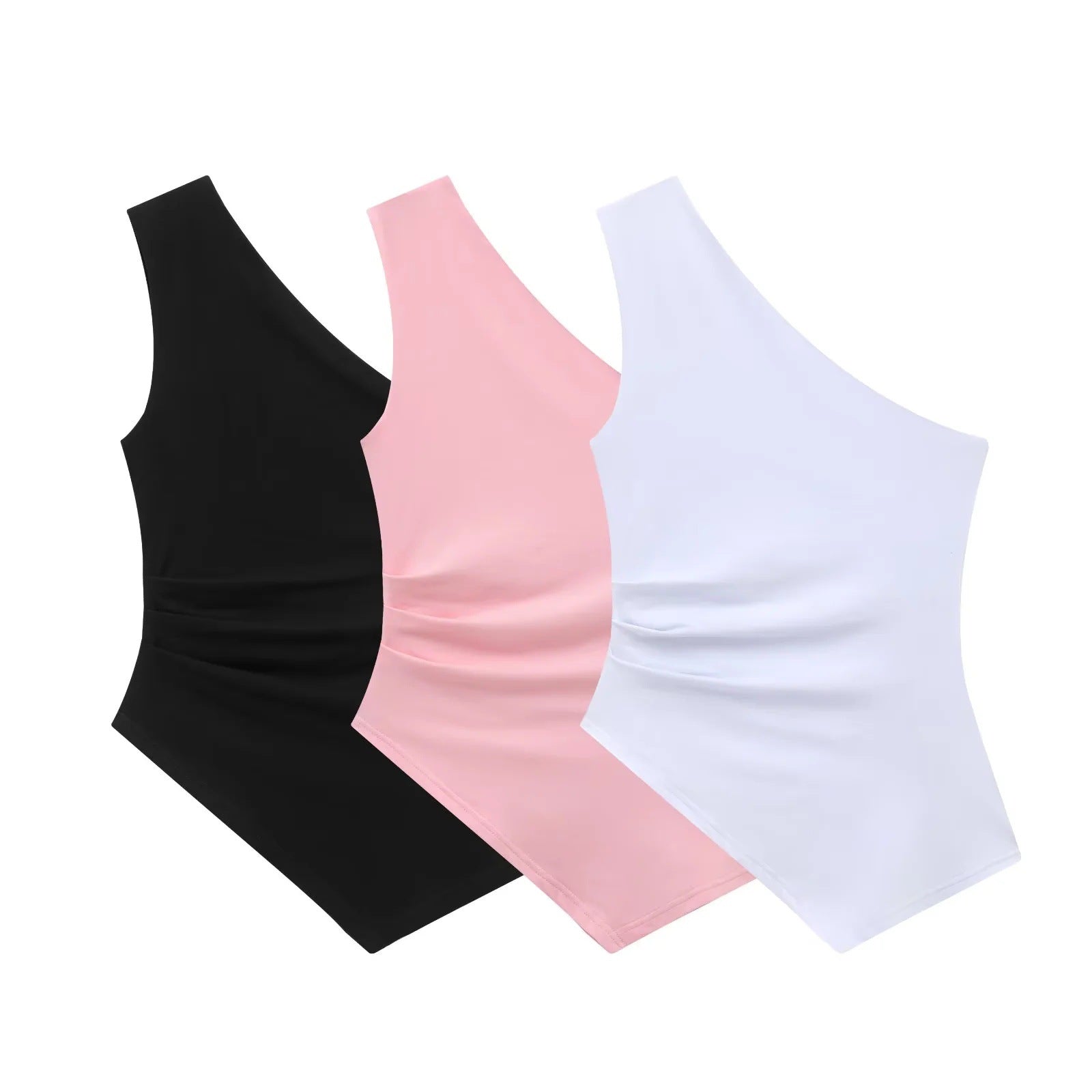 Asymmetrisk Bikini Set för Kvinnor – Mjuk och Elastisk Baduppsättning, Snabbtorkande, Bekväm Passform, S-L 2