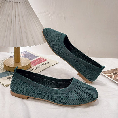 Bequeme Ballerina Schuhe für Frauen – Atmungsaktives Material, Flexible Sohle, Elegantes Design, Größe 36-41 3