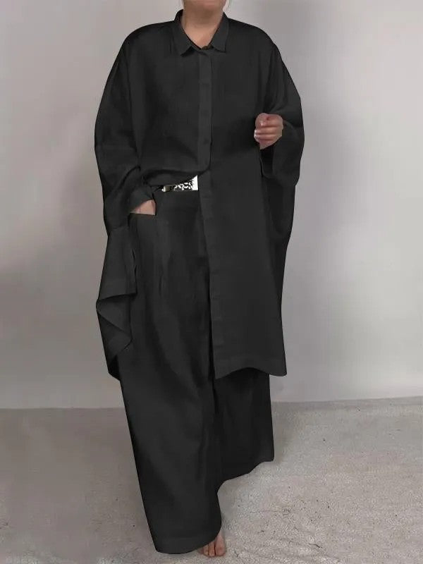 Variant image for Herrbyxor Linnebyxa Casual Set Polyester Spandex-41