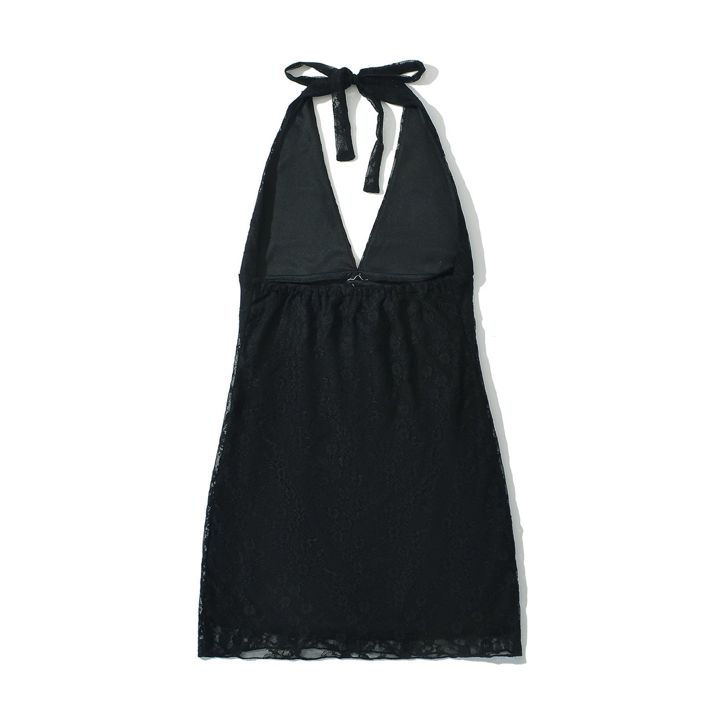 Dam Halshållarklänning Blommigt Mönster Justerbara Remmar för Bröllop och Fest 6