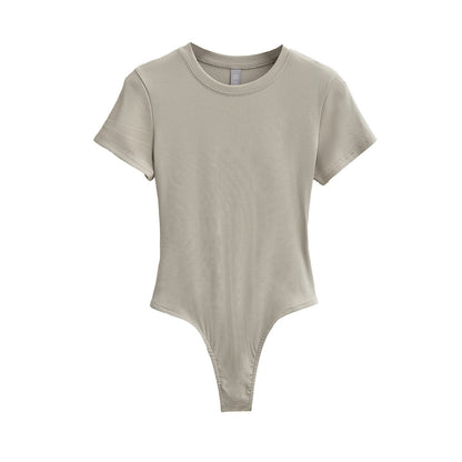 Variant image for Herr T-shirt Rund Hals Stretchig Smal Passform Kvalitets Tränings T-shirt-14