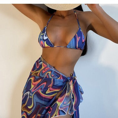 Kvinnors Bikini Set med Justerbara Remmar – Färgglad och Mjuk Polyesterblandning för Strand och Pool 4