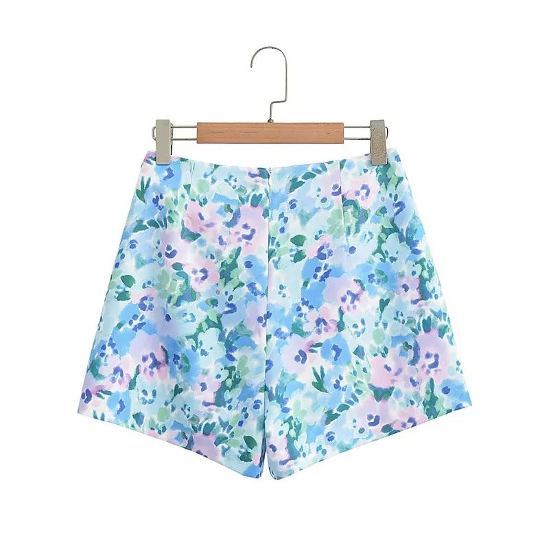 Kvinnor Bikini Shorts Rufsade Stretchmaterial 2