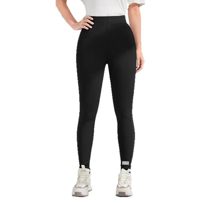 Kvinnor Sport Leggings Hög Midja Andningsbart Material 6