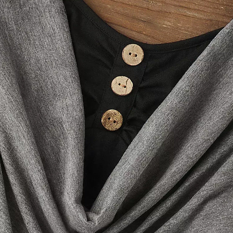 Dam Off-Shoulder Bodycon Klänning Färgblock Polyester för Fest eller Sommar-5