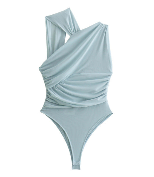 Kvinnors Badbärare Wrap-Design Mjuk Stretch 12