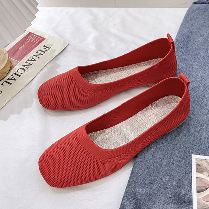 Bequeme Ballerina Schuhe für Frauen – Atmungsaktives Material, Flexible Sohle, Elegantes Design, Größe 36-41 10