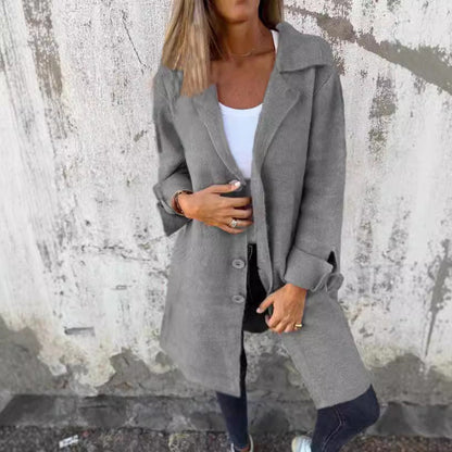 Dam Fickkardigan Långärmad Ullblandning-2