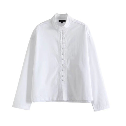 Variant image for Dam Skjorta Långärmad Monokrom 100% Bomull-1