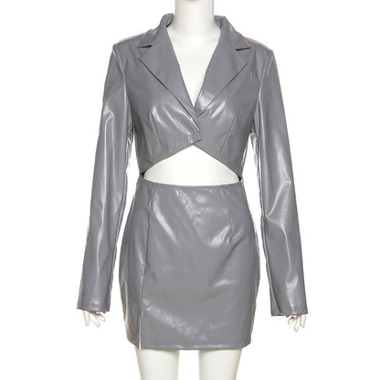 Variant image for Dam Minikjol Med Vänd Krage Polyester-1