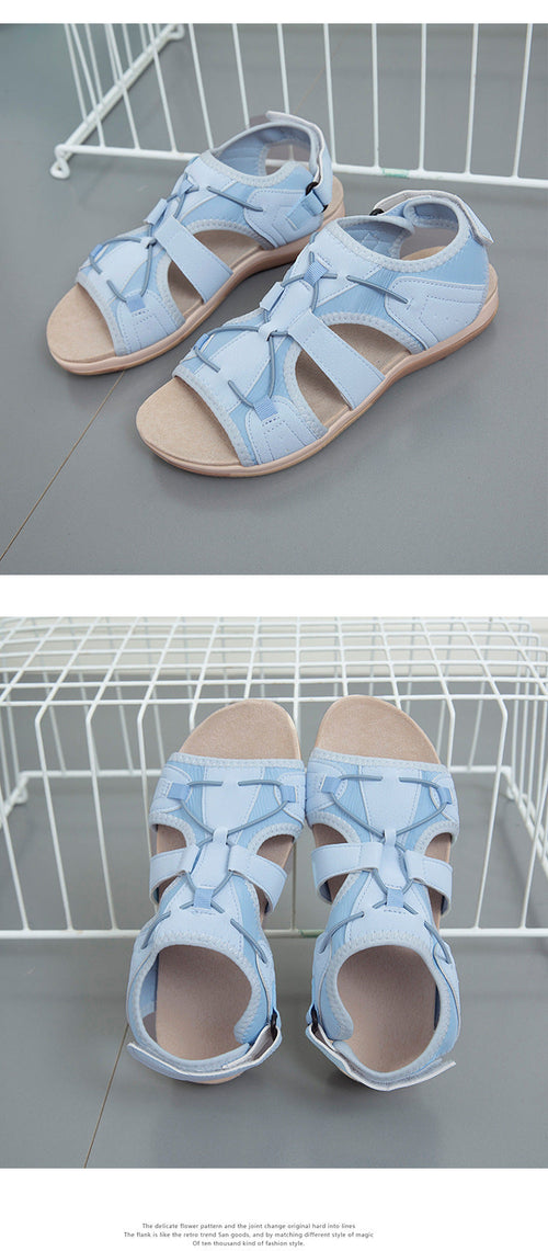 Dam Sandaler Romersk Stil Textil för Sköna Dagar-1