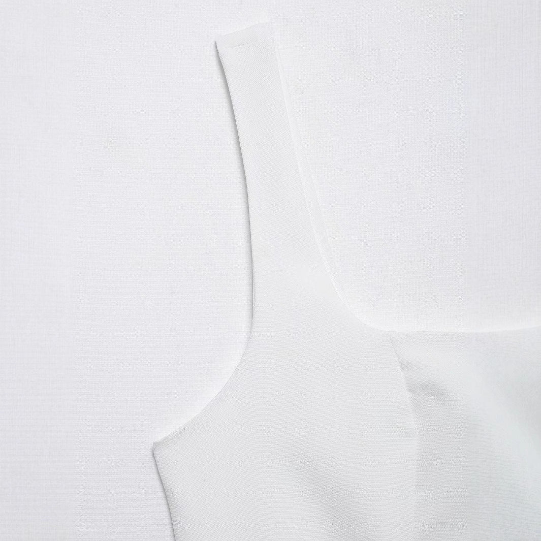 Dam Tank Top Slim Fit Elastisk Polyester-3