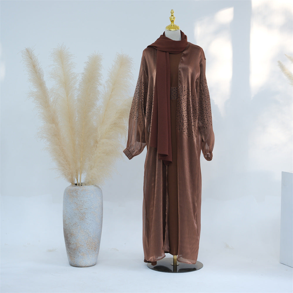 Variant image for Dam Cardigan Puffärmar Polyester Elegant Stil-1