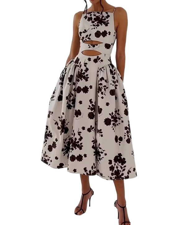 Variant image for Damklänning A-Linje Lång Polyester Tidlös Stil-1