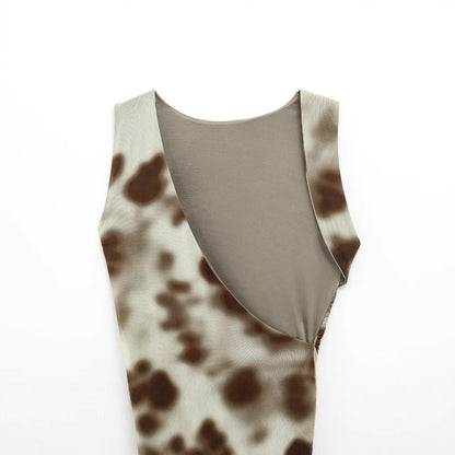 Damklänning A-Line Sidenchiffong Fina Klänningar för Fest och Vardag-4