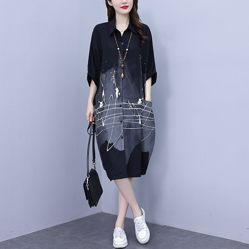 Variant image for Dam Klänning Tunika Modern Design Polyester-7