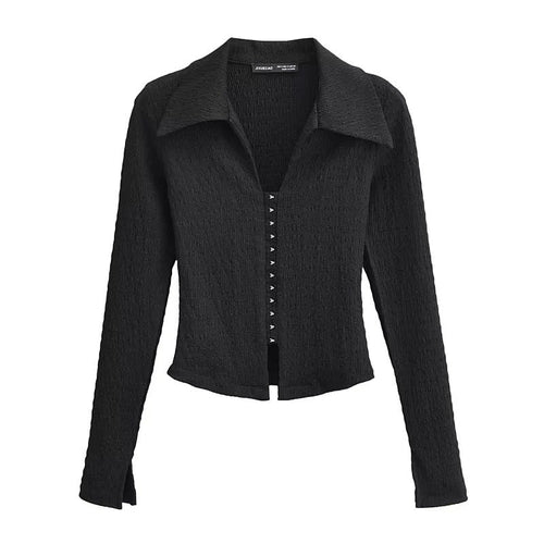 Modern Cardigan för Kvinnor i Elastiskt Material med Elegant Knappspänning – Mångsidig Design i Flera Storlekar och Färger 1
