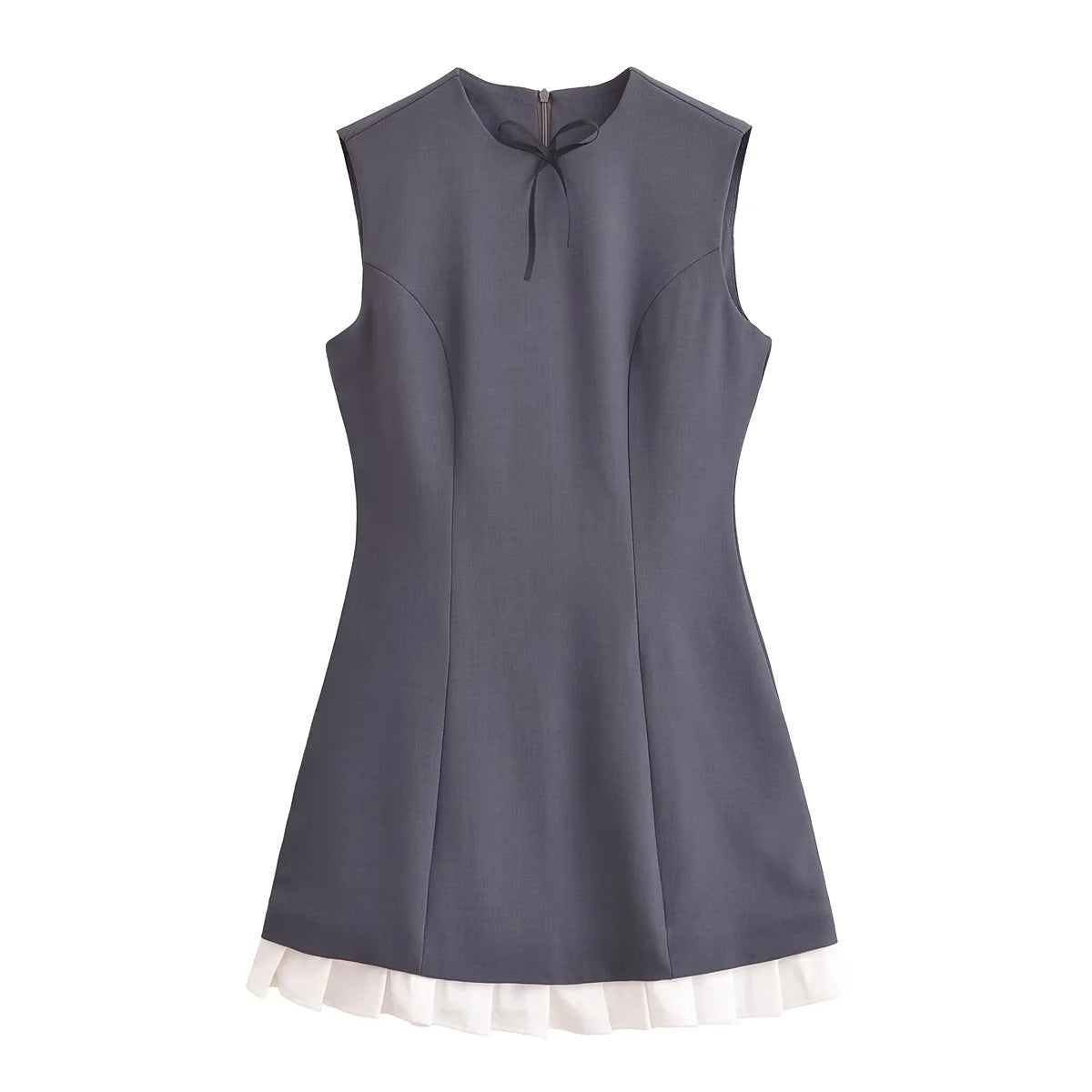 Variant image for Kvinnors Aftonklänning med Statikrag och Ruffle Hem i Högkvalitativt Tyg-1