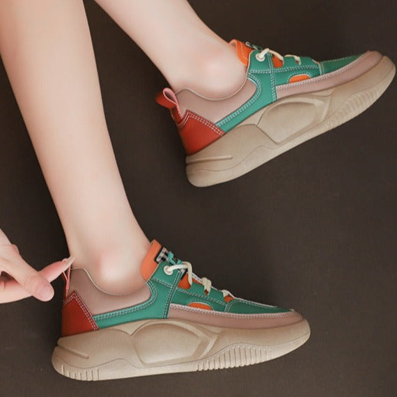 Variant image for Kvinnors Sneakers Sportiga Textil med Extra Tjock Sula-10