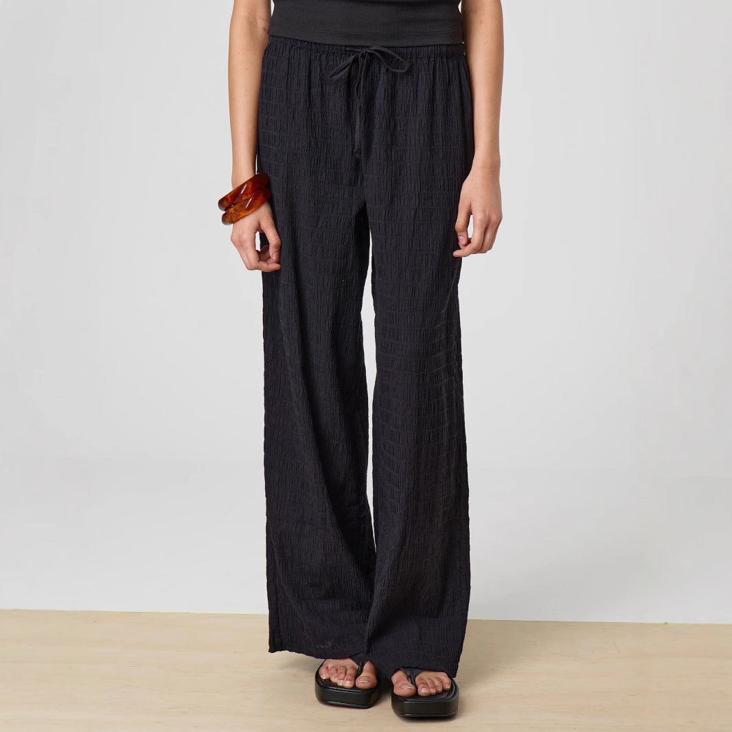 Variant image for Dam Bredbenade Byxor Elastisk Lätt Material-6