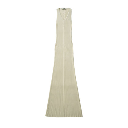 Variant image for Dam Klänning Bodycon V-Neck Polyester Lång Ärmlös-4