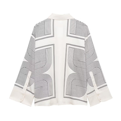 Dam T-shirt och Byxor Set Elegant Polyester-4