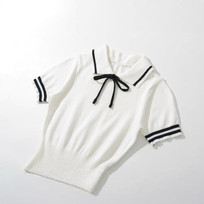 Dam Poloklänning med Rüsch Detaljer A-linjeformad Bomullsblandning 3