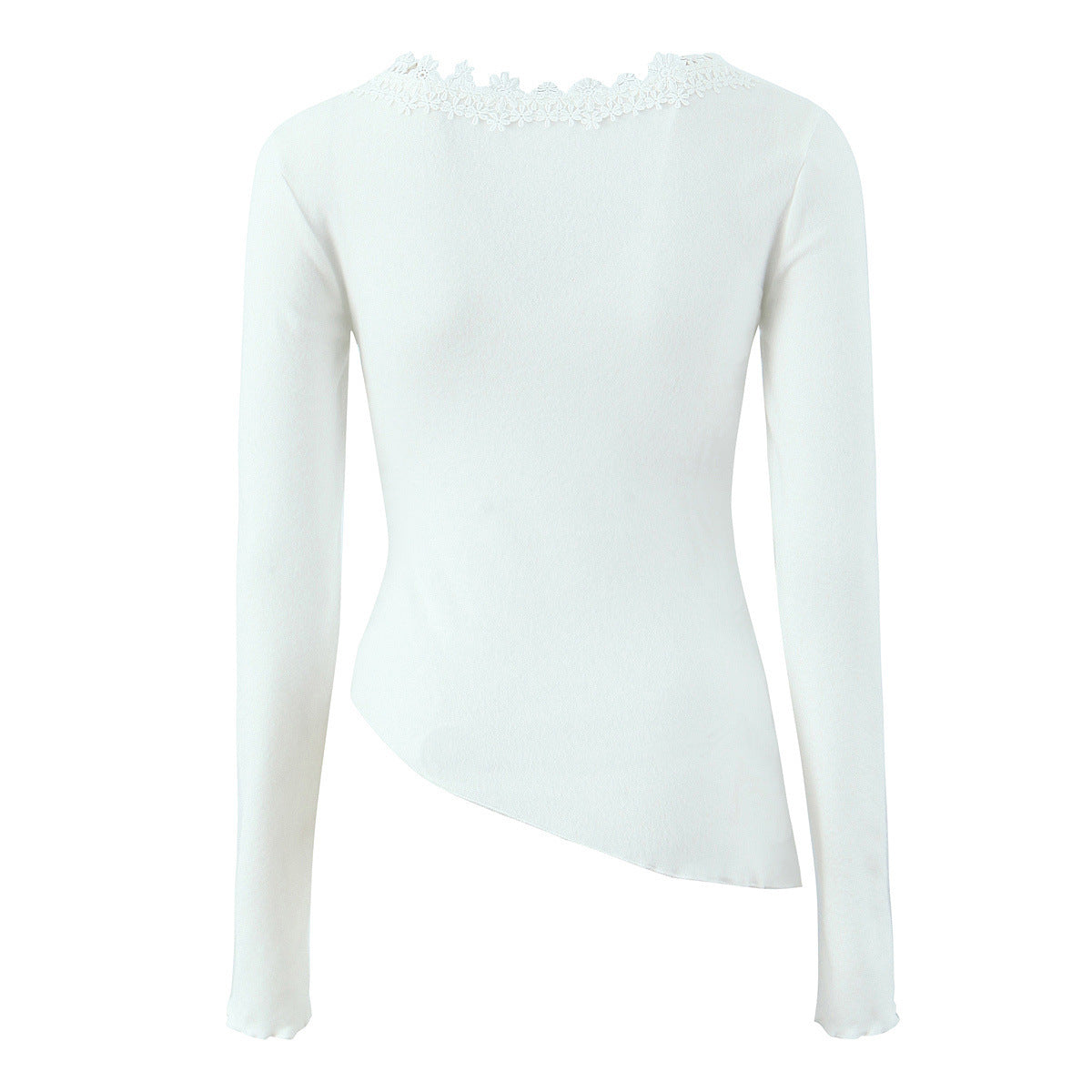 Dam V-ringad Festtopp Polyester för Elegant Look-3