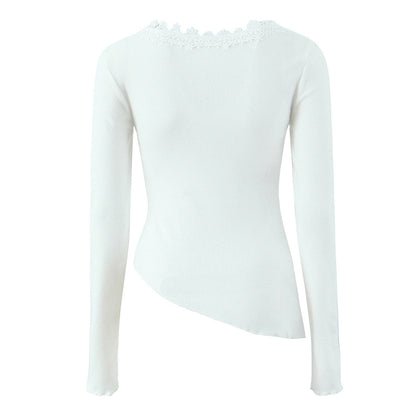 Dam V-ringad Festtopp Polyester för Elegant Look-3