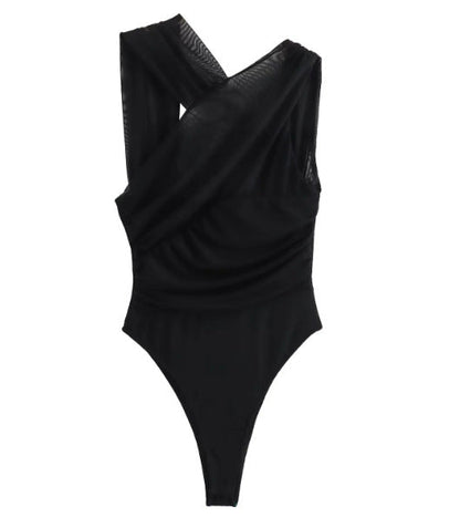 Kvinnors Badbärare Wrap-Design Mjuk Stretch 10