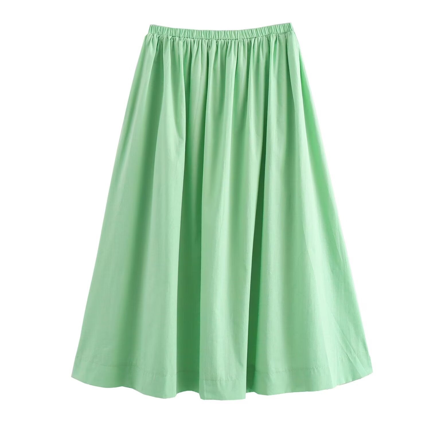 Variant image for Dam Midi Kjol A-linjeformad Polyester-4