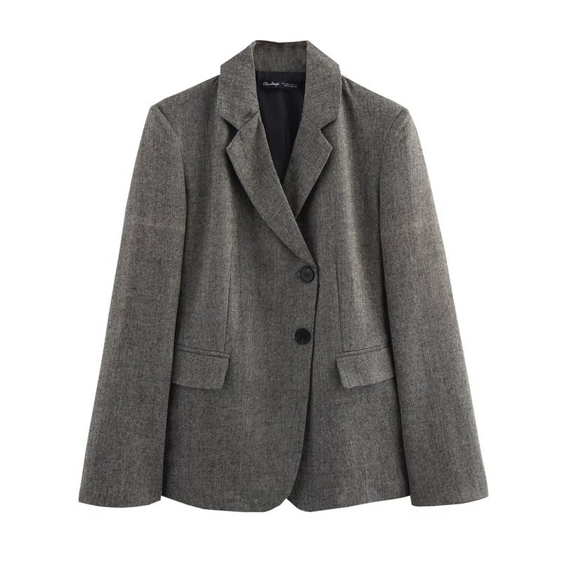 Dam Kostymbyxor Street Fashion Polyester med Patchworkdetaljer 2