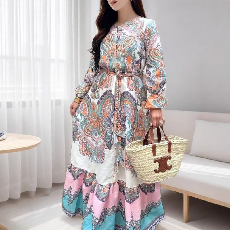 Dam Jumpsuitklänning V-ringning Korta Ärmar Polyester-2