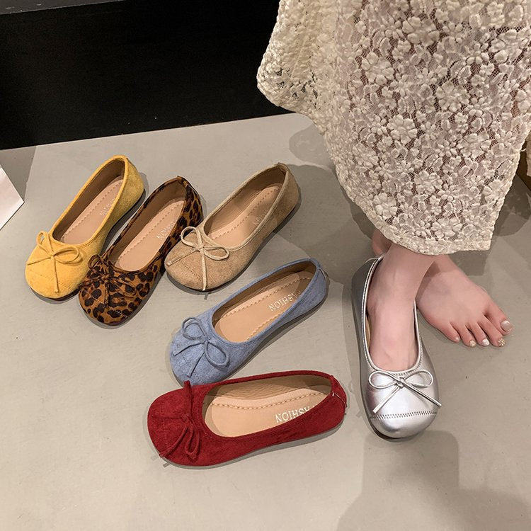 Bequeme Ballerina Schuhe mit Leopardmuster – Molle Innenfutter und Flexible Sohle für Damen 5