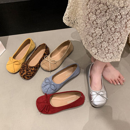 Bequeme Ballerina Schuhe mit Leopardmuster – Molle Innenfutter und Flexible Sohle für Damen 5