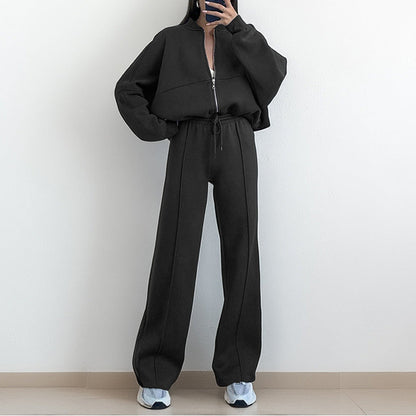 Variant image for Dam Hoodie Set Löst Snörning Polyester-1