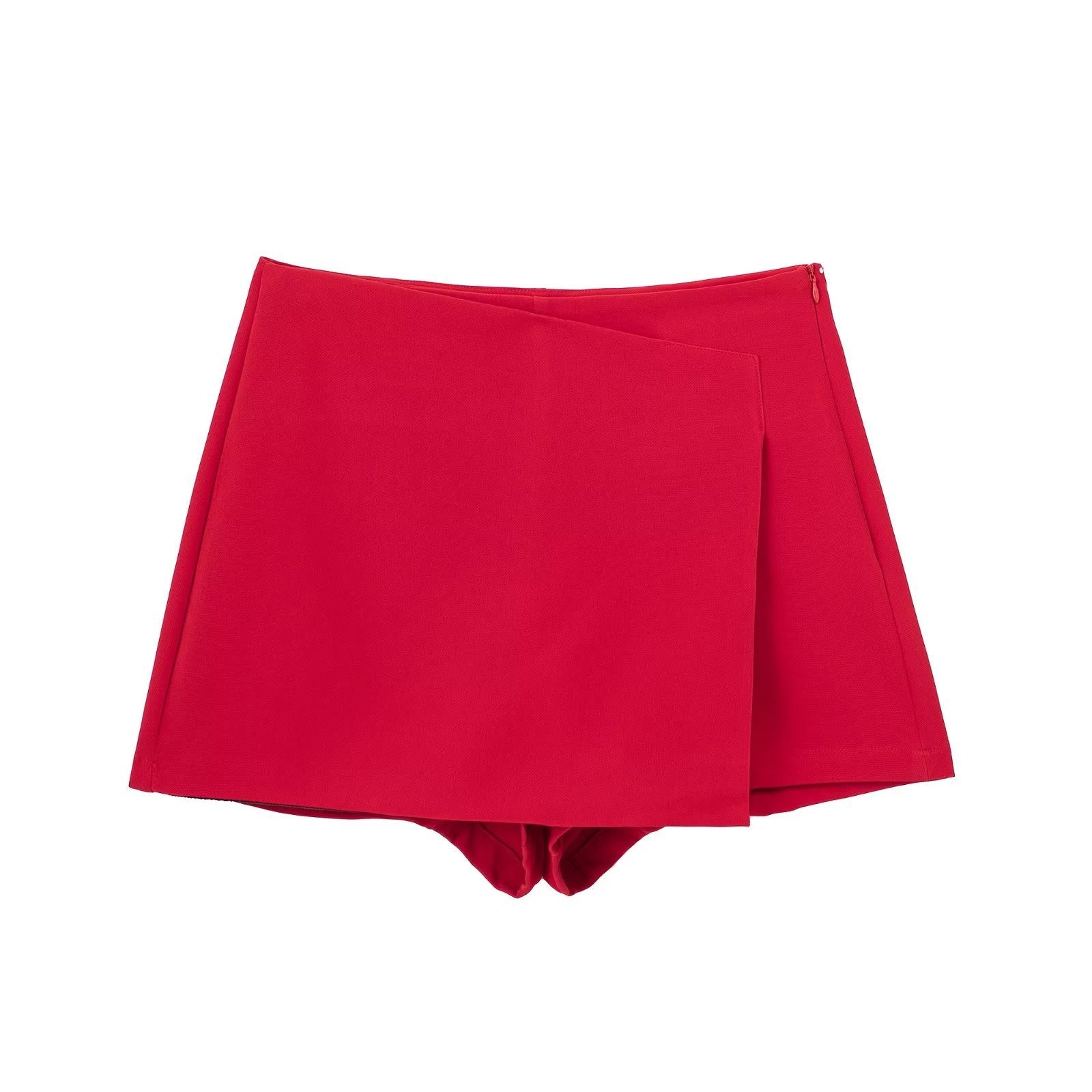 Variant image for Dam Bermuda Shorts Asymmetrisk Smal Fit Lätt Material-45