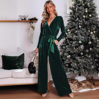 Dam Byxor Minimalistisk Smal Passform Polyester-4