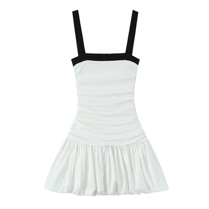 Dam Klänning Off-Shoulder Kort Polyester för Fina Tillfällen-2