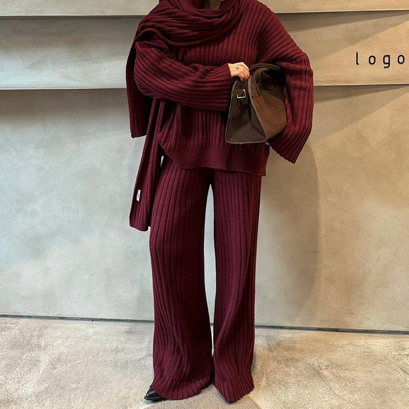 Dam Stickdräkt Ribbad Mjuk Kvalitet 2