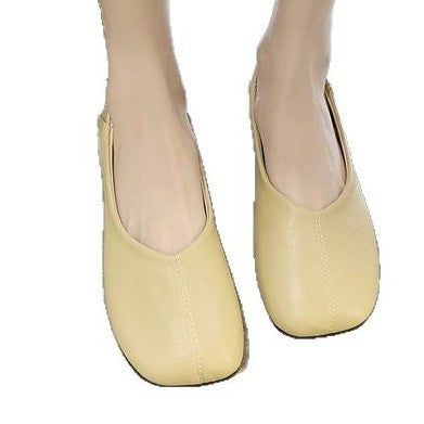 Kvinnors Ballerinaskor Spetsig Design Syntetiskt Material 6